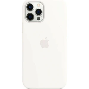 Piyasa Sepeti Apple iPhone 11 Pro Max Uyumlu Logolu Içi Kadife Altı Açık Lansman  Beyaz Silikon Kılıf