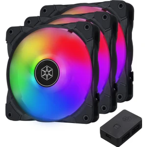 Air Blazer 120I Lite Argb 3X12CM Adreslenebilir Kasa Fanı Seti (Argb Kontrolcü Dahil) (SST-AB120I-ARGB)