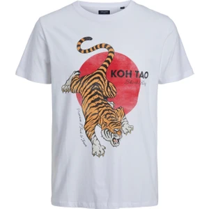 Jack & Jones Kaplan Baskılı Erkek Tişört 12228936
