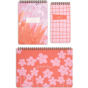 Matt Notebook 3’lü Spiralli Masaüstü Planlayıcı Set