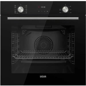 Uaf 6011D Scpet Fry Art Siyah Ankastre Fırın
