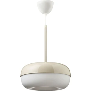 Sarkıt Lamba Salon Lambası Bej Renk 37 cm Oval Modern Lamba Sarkıt