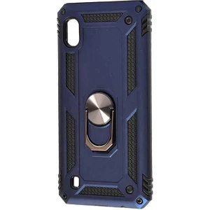 Samsung Galaxy A10 Kılıf Ultra Koruyan Yüzüklü Tank Stand Olan Mıknatıslı Voyotank