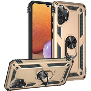 Samsung Galaxy A32 5g Kılıf Ultra Koruyan Yüzüklü Tank Stand Olan Mıknatıslı Voyotank