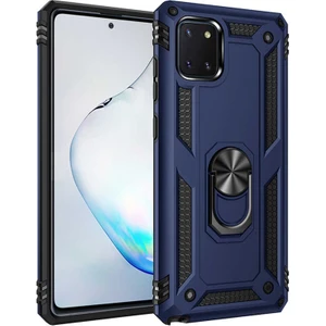 Samsung Galaxy A81 Kılıf Ultra Koruyan Yüzüklü Tank Stand Olan Mıknatıslı Voyotank