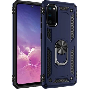 Samsung Galaxy S20 Kılıf Ultra Koruyan Yüzüklü Tank Stand Olan Mıknatıslı Voyotank