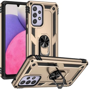 Samsung Galaxy A33 5g Kılıf Ultra Koruyan Yüzüklü Tank Stand Olan Mıknatıslı Voyotank