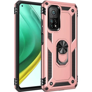 Xiaomi Mi 10T 5g Kılıf Ultra Koruyan Yüzüklü Tank Stand Olan Mıknatıslı Voyotank