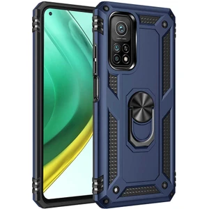 Xiaomi Mi 10T 5g Kılıf Ultra Koruyan Yüzüklü Tank Stand Olan Mıknatıslı Voyotank