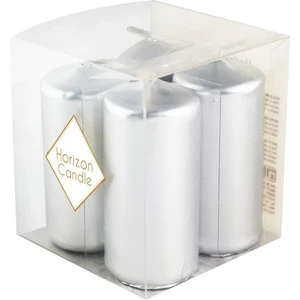 Bar Mum Standart - Kokusuz - 4 Adet - Metalik Parlak Renk - 3,5*8 cm