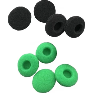Kulaklık Süngeri, Kulaklık Yastığı (18 Mm) - Taraftar 4 Yeşil 4 Siyah