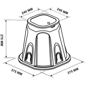 10" Vana Kutusu Sulama Sistemi Bahçe Sulama Yer Altı Damla Sulama Sistemi Vana Kutusu