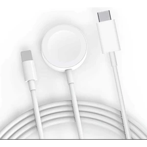 Iphone Için Type-C-Lighting Sarj Kablosu+Akıllı Saat Kablosuz Şarj Aleti 2+1-Watch Se/7/6/5/4/3/2/1