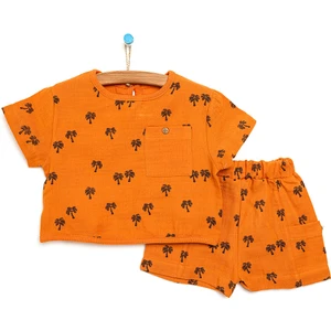 HelloBaby Journey Tshirt-Şort Erkek Bebek