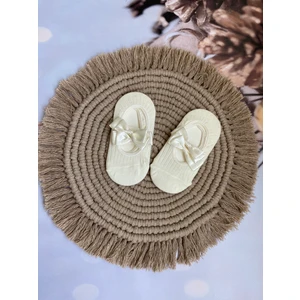 Kız Bebek Fiyonklu Babet Çorap