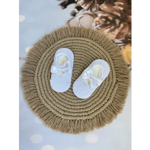 Kız Bebek Fiyonklu Babet Çorap