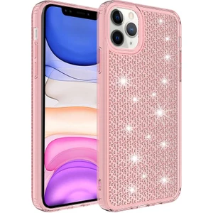 Apple iPhone 11 Pro ile Uyumlu Kılıf Parlak Tasarım Kadın Telefon Kılıfı Kapak