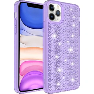 Apple iPhone 11 Pro Max ile Uyumlu Kılıf Parlak Tasarım Kadın Telefon Kılıfı Kapak