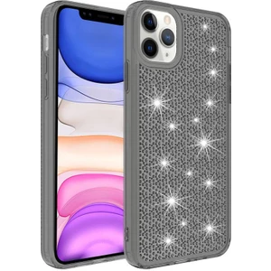 Apple iPhone 11 Pro Max ile Uyumlu Kılıf Parlak Tasarım Kadın Telefon Kılıfı Kapak