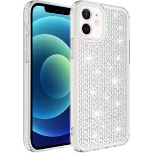 Apple iPhone 12 ile Uyumlu Kılıf Parlak Tasarım Kadın Telefon Kılıfı Kapak