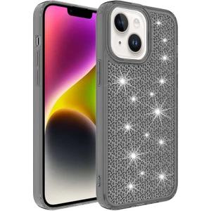 Apple iPhone 14 Plus ile Uyumlu Kılıf Parlak Tasarım Kadın Telefon Kılıfı Kapak