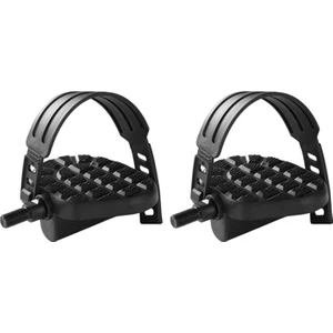 PZ Home Sapanlar ile Egzersiz Bisikleti Pedalları 1/2-Inç, 9/16-Inç Mil Bisiklet Pedalı Uzun A (Yurt Dışından)