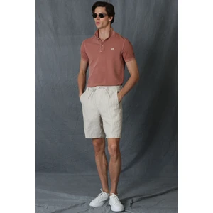 Andre Spor Erkek Chino Şort Slim Fit Bej