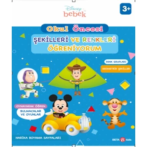Disney Eğitsel Okul Öncesi Şekilleri ve Renkleri Öğreniyorum