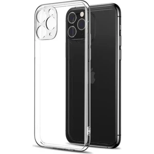 Apple iPhone 11 Pro Max Kamera Korumalı  Şeffaf Silikon Kılıf