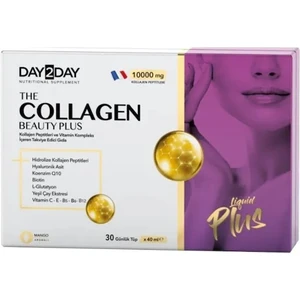 DAY2DAY The Collagen Beauty 30 Tüp x 40 ml Mango Aromalı 10.000Mg