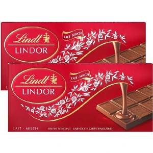 Lındor Mılk - Sütlü Tablet Çikolata 100 G x 2ADET