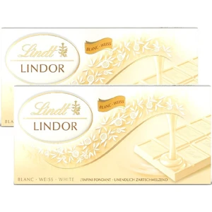 Lındor White - Beyaz Tablet Çikolata 100 gr x 2 Adet