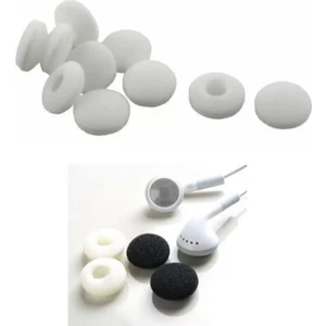 Kulaklık Süngeri, Kulaklık Yastığı 10 Adet (18 Mm) - Beyaz