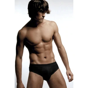 Çift Kaplan 3 Adet Erkek Çift Kaplan 870 Ribana Slip Külot Siyah Abani Classic