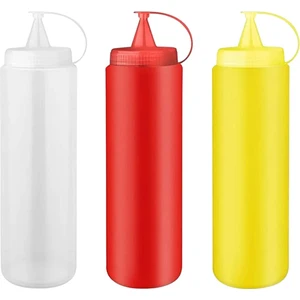 Pratik Mağazam  Sosluk 3 Renk 400 ml 3'lü