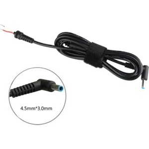 Ata Elektronik Tamir Şase Kablo Hp TPN-C125 Ultrabook Notebook Laptop Adaptör Tamir Şase Kablo 4.5*3.0 Iğneli 1.2mt Mavi Uç