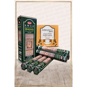 İpek Naturel Fragrance Mistik 120 Çubuk Tütsü ve Esterya Plus Sabun Setli
