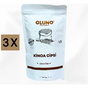 Gluno Glutensiz Kinoa Cipsi 35 gr x 3 Adet