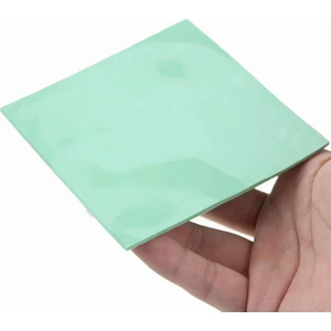 2.0mm 100X100MM Chipset Soğutucu Termal Pad - Cep Telefonu Notebook Ps4 Ps5 - Yeşil - 6W/M.K