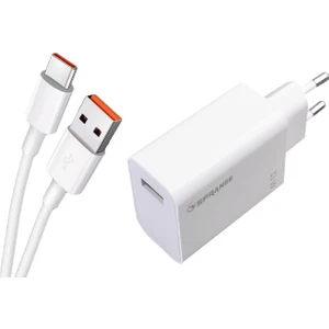 Mı Poco X3 Pro Uyumlu 33W Hızlı Şarj Adaptörü ve Type-C Kablo Qualcommquickcharge4.0
