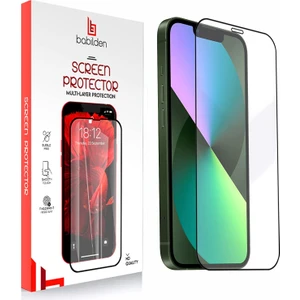 Apple Iphone Için Tasarlanmış Uçtan Kenara Kapsama Tam Koruma Dayanıklı Temperli Cam