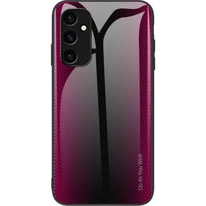 Samsung Galaxy A24 Için 4g Temperli Cam + Tpu Koruyucu Kılıf Karbon Fiber Doku Çizgiye Dönüş Anti Telefon Kapağı (Yurt Dışından)