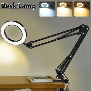 The Wlue Flexible Metal 72 LED Masa Lambası 360 Dönebilen Esnek Ofis Mimar Çalışma Işığı