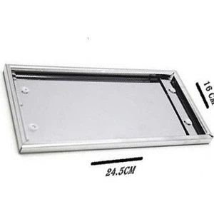 SEVEN KARDEŞLER Plaka Çerçevesi Nikel Saç