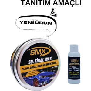 Final Wax 150 ml 3'ü 1 Arada Hare Giderici Boya Koruyucu Cila 100 ml