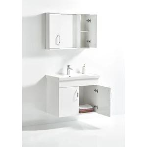 Saydam Banyo Root 75 cm Banyo Dolabı Takımı Alt Üst