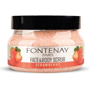 Face And Body Yüz ve Vücut İçin Peeling Etkili Scrub Yüz Maskesi Çilekli 350 ml