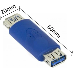 Jq USB 3.0 Type-A Dişi To USB 3.0 Type-A Dişi Çevirici Adaptör