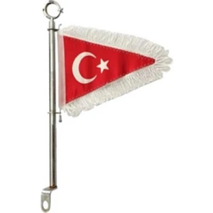 Skm Bayrak Flama Üçgen (Beyazpüsküllü)