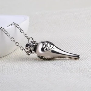 Herşey Nota Harry Potter Felix Felicis Iksiri Şişe Gümüş Kolye